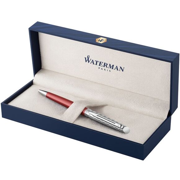 Waterman Ballpoint Pen - Hemisphere French Riviera/Le Club Red - Medium Point - Picture 1 of 3